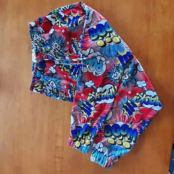 OH SNAP Sweatshirt and Sweatpants Set size S Authentic  Hoodie! Red background - Picture 9 of 13